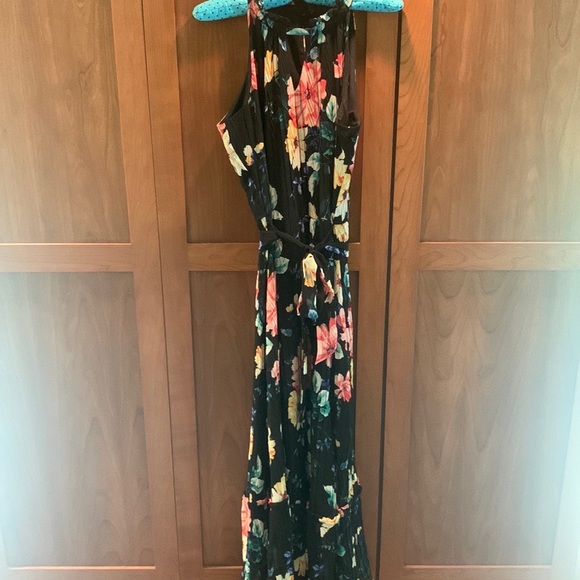 Kensie midi dress black floral - Picture 2 of 8